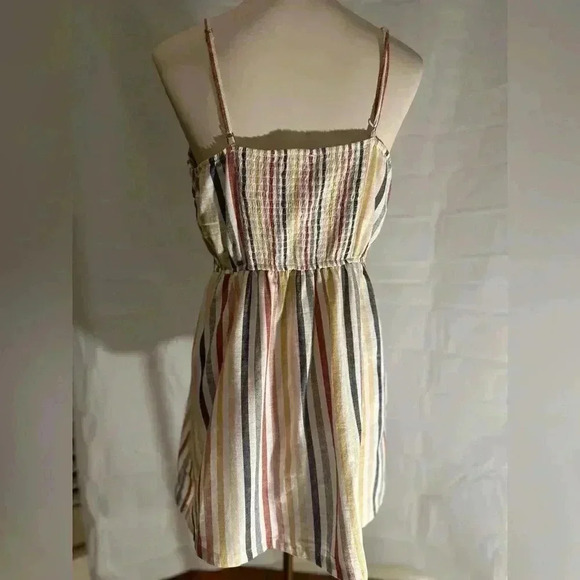 Altar'd State Yellow and Red Mini Sundress - Picture 4 of 6